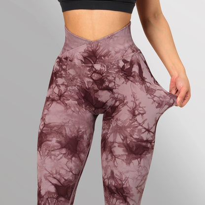 Legging de Sport Femme – Effet Push-Up Sans Coutures