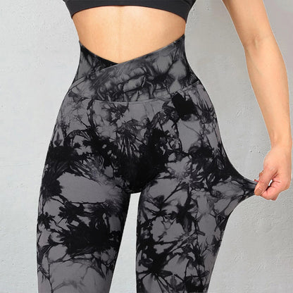 Legging de Sport Femme – Effet Push-Up Sans Coutures