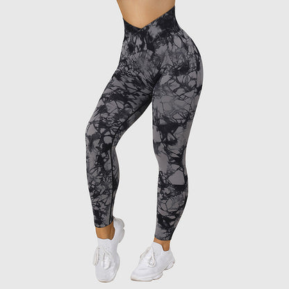 Legging de Sport Femme – Effet Push-Up Sans Coutures