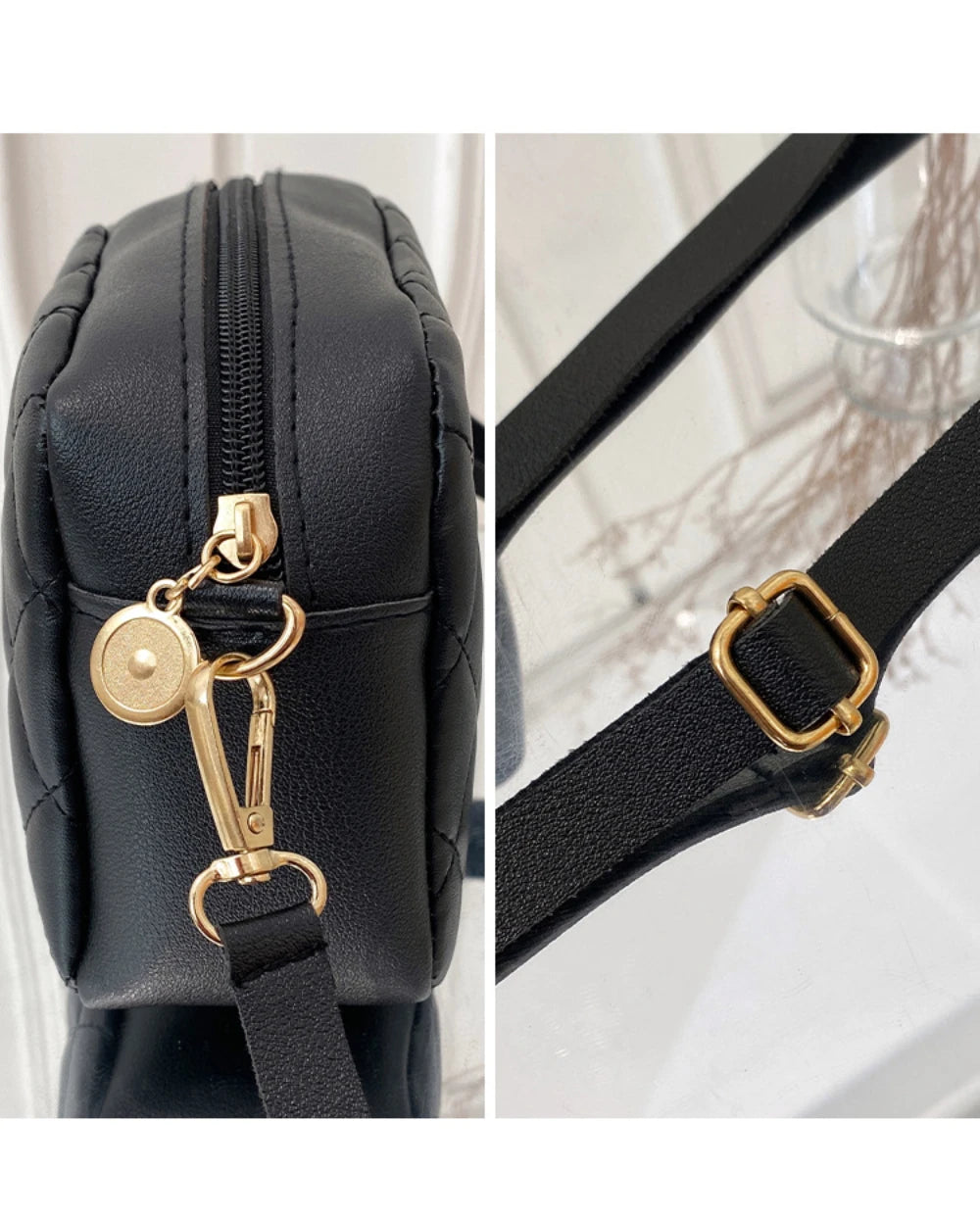 Sac bandoulière avec chaîne tendance