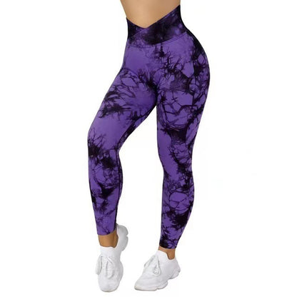 Legging de Sport Femme – Effet Push-Up Sans Coutures